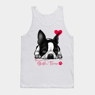 For the Love of a Boston Terrier Tank Top